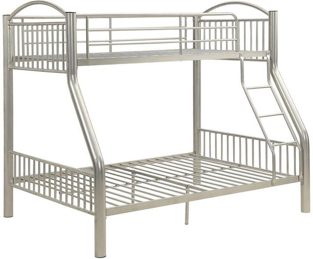 ACME Furniture Cayelynn Silver Twin Over Full Bunk Bed-0
