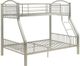 ACME Furniture Cayelynn Silver Twin Over Full Bunk Bed-0