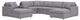 Signature Design by Ashley® Modmax 7-Piece Granite Modular Sectional-0