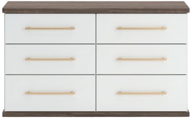 Signature Design by Ashley® Kendanport Brown/White Dresser-2