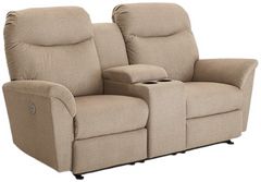 Best® Home Furnishings Customizable Caitlin Power Reclining Rocker Loveseat with Console