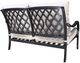 CabanaCoast® Customizable Carleton Aluminum Outdoor Loveseat-2