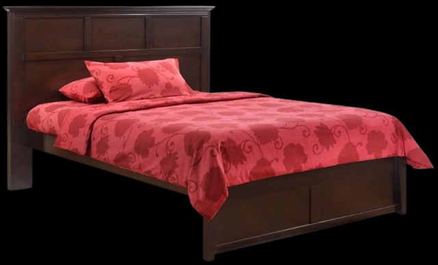 Night & Day Furniture™ Spices Bedroom K-Series Tarragon Dark Chocolate Eastern King Panel Bed-0