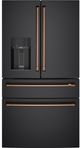 Café™ 4 Piece Brushed Copper Refrigeration Handle Kit-1