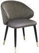 VIG Furniture Modrest Elon 2-Piece Dark Gray Dining Chair Set-0
