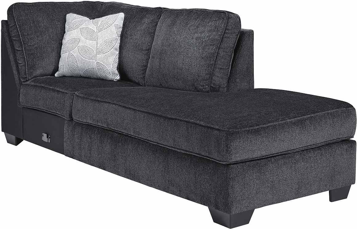 Signature Design by Ashley Altari 2-Piece Slate Right-Arm Facing Chaise Sectional - Thumbnail 5