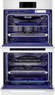 SKS 30" Satin Stainless Steel Double Electric Wall Oven-1