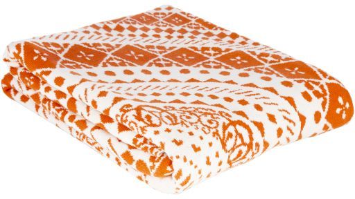 Surya Ekena Burnt Orange 50"x60" Throw Blanket-3