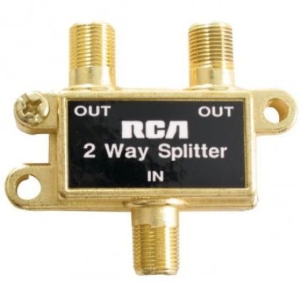RCA 2-Way Splitter-0
