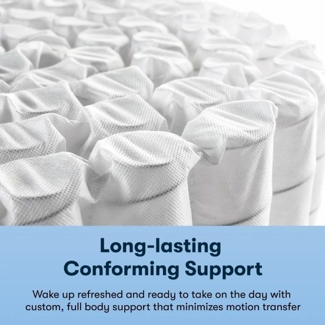 TrueRest Luxe 2.0 Hybrid 17" Plush Pillow Top Twin Mattress-4