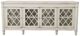 Vintage Furniture Frost Console with Glass-0