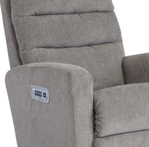 La-Z-Boy® Liam Twilight Power Rocking Recliner with Headrest and Lumbar-1