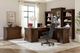 aspenhome® Jackson Turkish Coffee 72" L-Shaped Desk-1