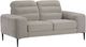 Primo™ International Evita Taupe Upholstered Loveseat-0