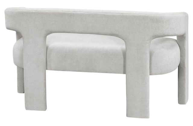 Homelegance® Marais Light Gray Dining Bench-4