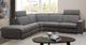 Via Furniture Vienna Gray Power Reclining Sectional with Adjustable Headrest-1