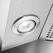 Viking® 3 Series 36" Martini Wide Chimney Wall Hood with Ventilator-2
