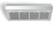 Verona® Designer Series 48" Stainless Steel Low Profile Wall Mounted Range Hood-2