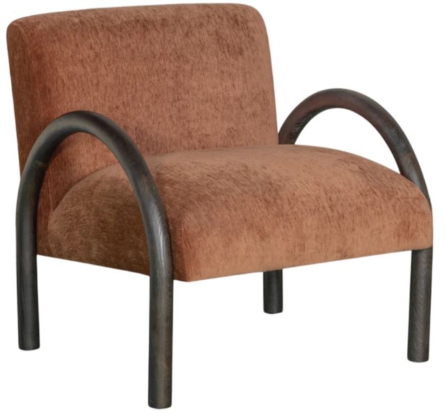 Armen Living Rae Brown/Midnight Dark Brown Chair-0