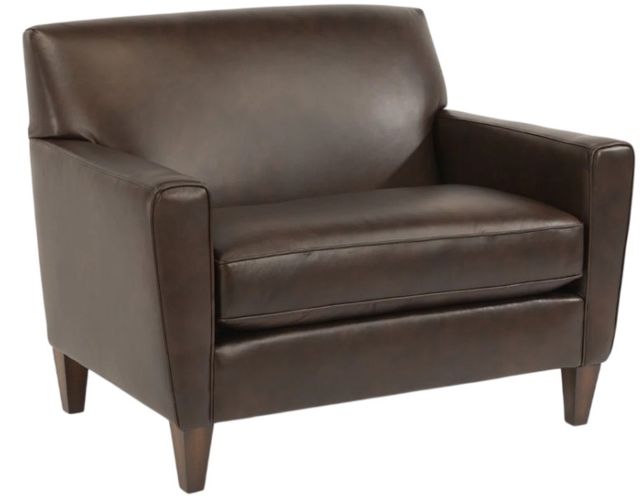 Flexsteel® Customizable Digby Leather Chair and a Half-1