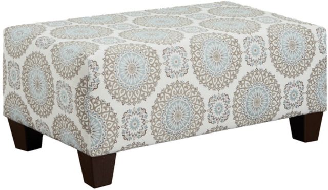 American Wholesale Furniture Charisma Linen Cocktail Ottoman-0