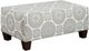 American Wholesale Furniture Charisma Linen Cocktail Ottoman-0