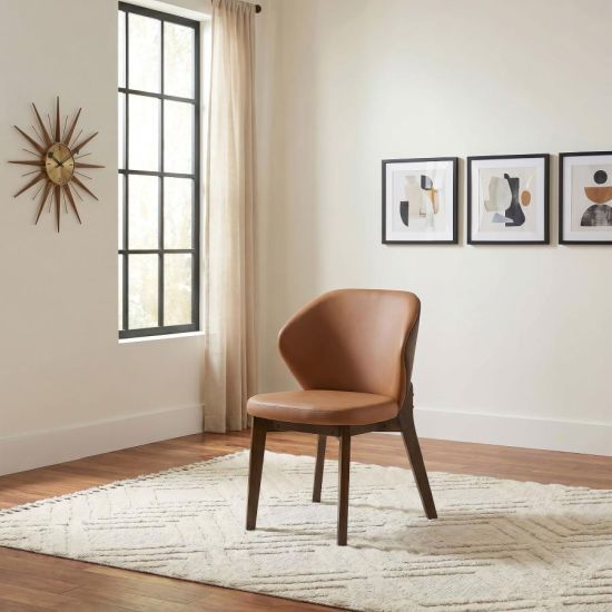 Coaster® Randolph 2-Piece Butterscotch/Red Brown Dining Side Chair Set-1