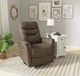 Emerald Home Danyon Tawny Manual Swivel Glider Recliner-1