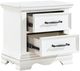 Homelegance® York White Nightstand-3