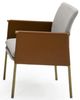 VIG Furniture Modrest Pettit Camel/Light Gray Dining Chair-1