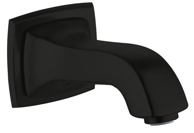Hansgrohe Metropol Classic Matte Black Tub Spout-0