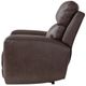 Signature Design by Ashley® Crossplex Smoke Power Recliner with Adjustable Headrest-4
