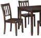 American Wholesale Furniture Cambridge 5-Piece Brown Dining Set-1