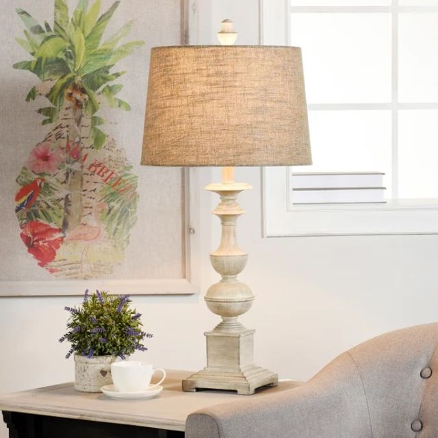 Stylecraft Antique Cream Table Lamp-3