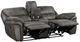 Homelegance® Proctor Gray Double Reclining Loveseat-3