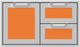 Hestan® AGSDR Series 36” Citra Outdoor Combo Door/Drawer-0