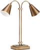 Currey & Company Symmetry Antique Brass Double Desk Lamp-0