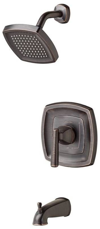 American Standard Edgemere® Legacy Bronze Shower Only Trim Kit with Pressure Balance Cartridge-1