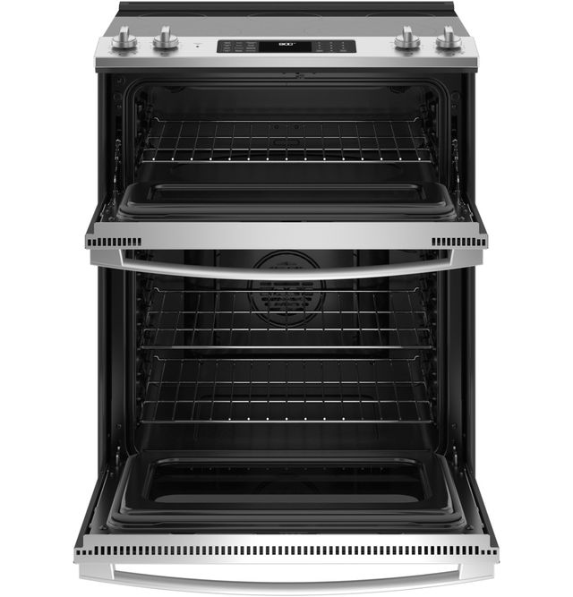 GE® 30" Stainless Steel Slide-In Electric Range-1