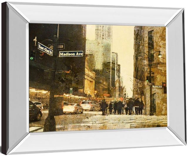 Classy Living Acosta New York Streets 26"W Wall Art-3