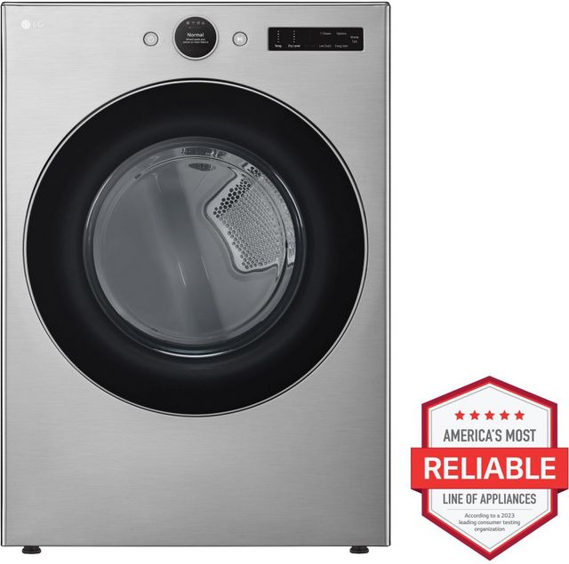 LG 7.4 Cu. Ft. Graphite Steel Front Load Gas Dryer-3