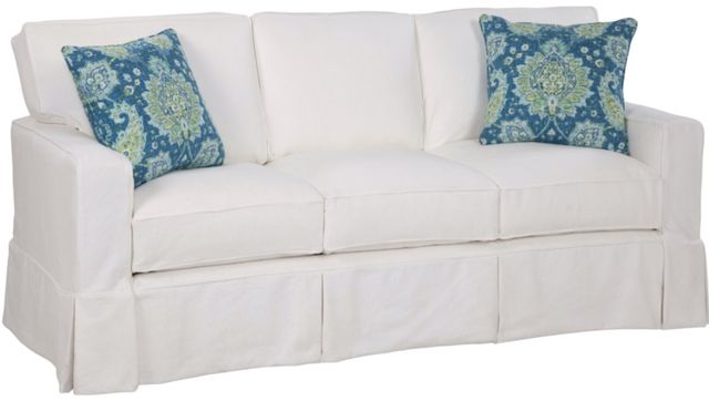 Four Seasons Customizable Caroline 3-Seat Slipcovered Sofa-0