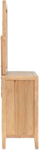 Magnussen Home® Somerset Butternut Dresser with Landscape Mirror-3