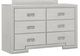 Furniture of America® Basilone Rustic White Dresser-0