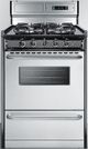 Summit® 24" Stainless Steel Freestanding Gas Range-0