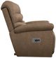 La-Z-Boy® Joshua Chestnut Power Rocking Recliner with Headrest and Lumbar-3