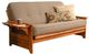 Kodiak Furniture Phoenix Barbados/Linen Stone Full Futon with Mattress-0