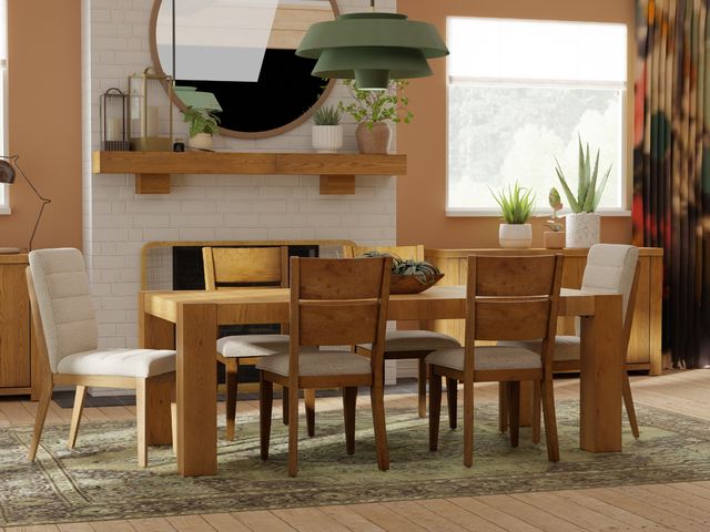 Mesta Dining Set, 2 Host Chairs Free!-1