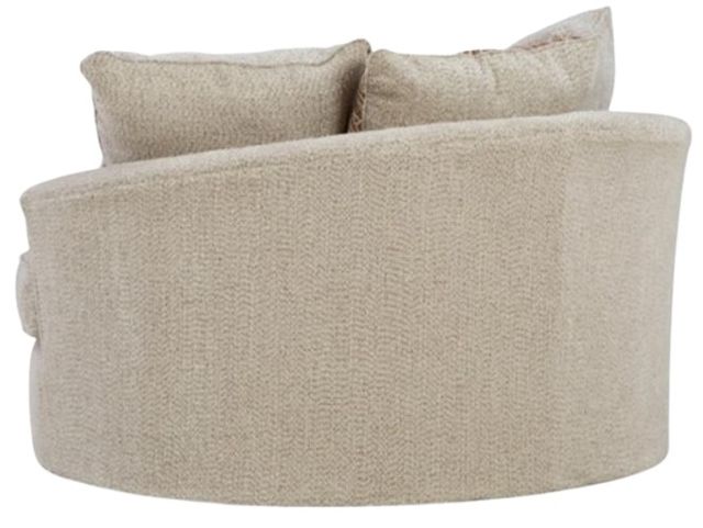 Benchcraft® Steelwater Retreat Latte Oversized Swivel Accent Chair-3