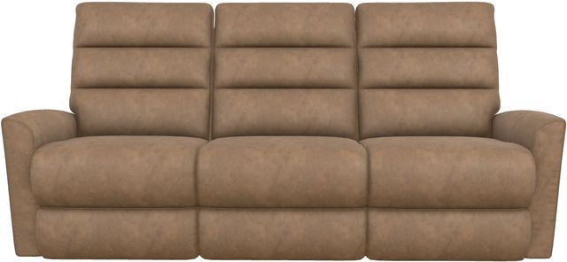 La-Z-Boy® Liam Chestnut Power Wall Reclining Sofa with Headrest and Lumbar-1